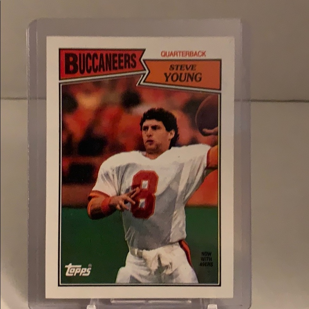 Steve Young football card